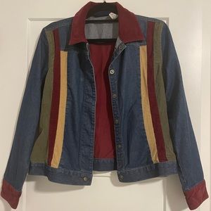 Vintage Forenza Patchwork Jean Jacket - Button-Up
